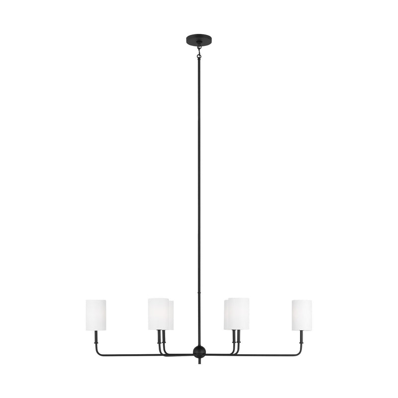 Visual Comfort Studio 3609306EN-112 Foxdale LED Chandelier, Midnight Black Main Image.jpg