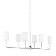 Visual Comfort Studio 3609306EN-962 Foxdale LED Chandelier, Brushed Nickel Alternate Image.jpg