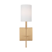 Visual Comfort Studio 4109301-848 Foxdale One Light Bath Vanity, Satin Brass Main Image.jpg