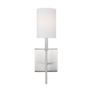 Visual Comfort Studio 4109301-962 Foxdale One Light Bath Vanity, Brushed Nickel Main Image.jpg