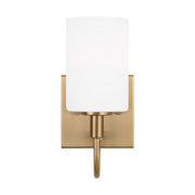 Visual Comfort Studio 4157101-848 Oak Moore One Light Bath Vanity, Satin Brass Main Image.jpg