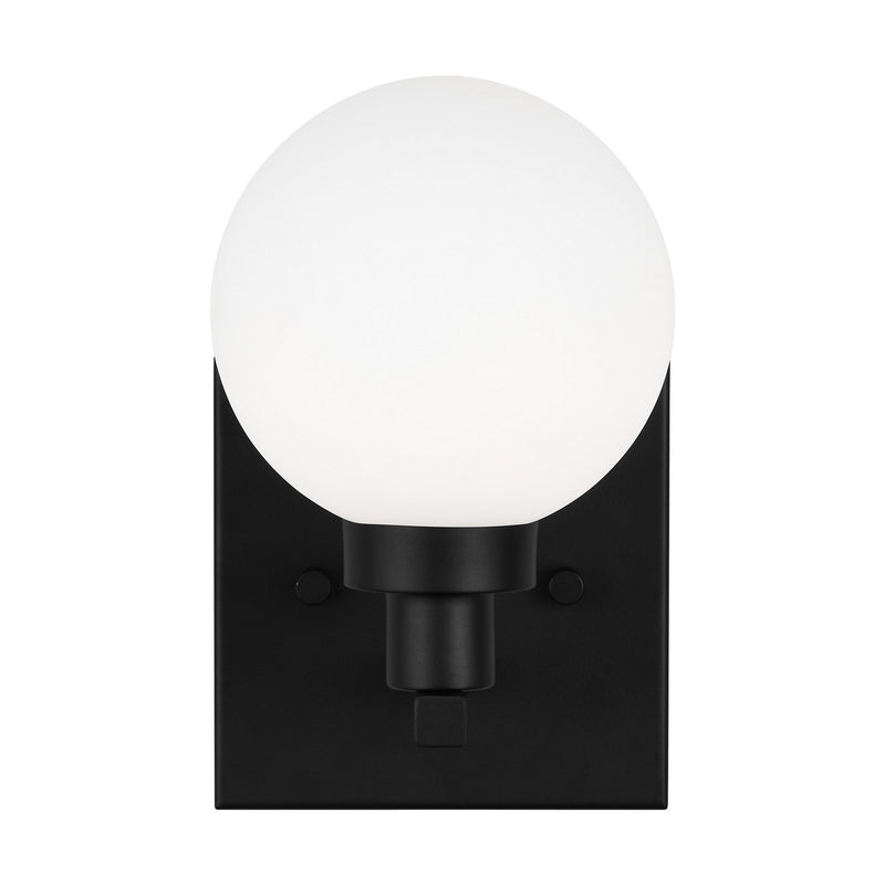 Visual Comfort Studio 4161601-112 Clybourn One Light Bath Vanity, Midnight Black Main Image.jpg