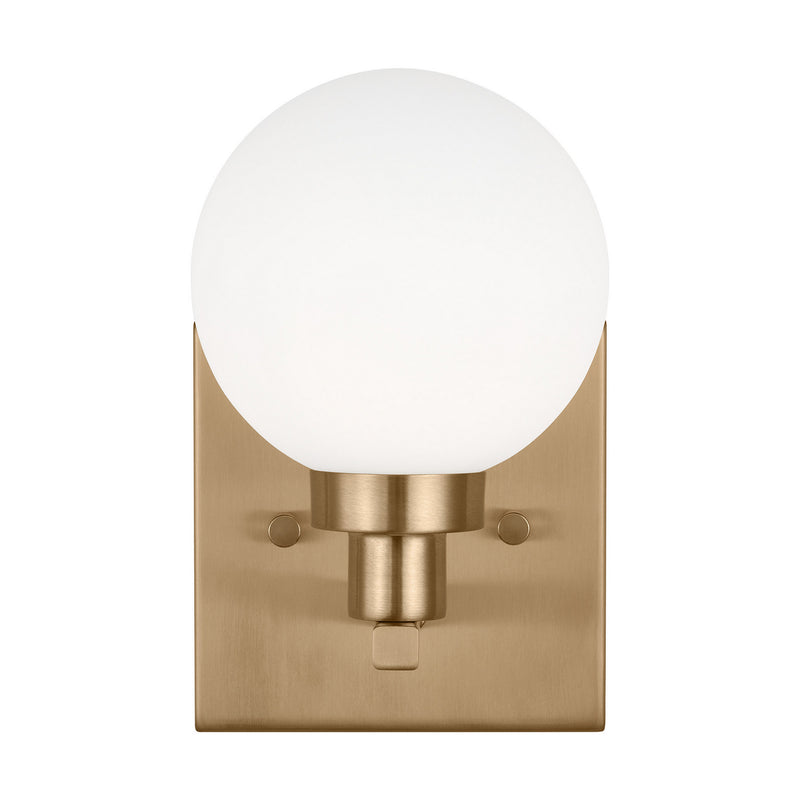 Visual Comfort Studio 4161601-848 Clybourn One Light Bath Vanity, Satin Brass Main Image.jpg