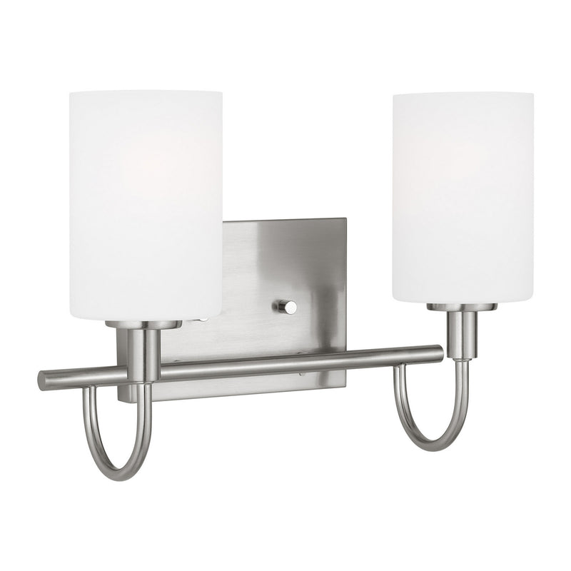 Visual Comfort Studio 4457102-962 Oak Moore Two Light Bath Vanity, Brushed Nickel Alternate Image 2.jpg