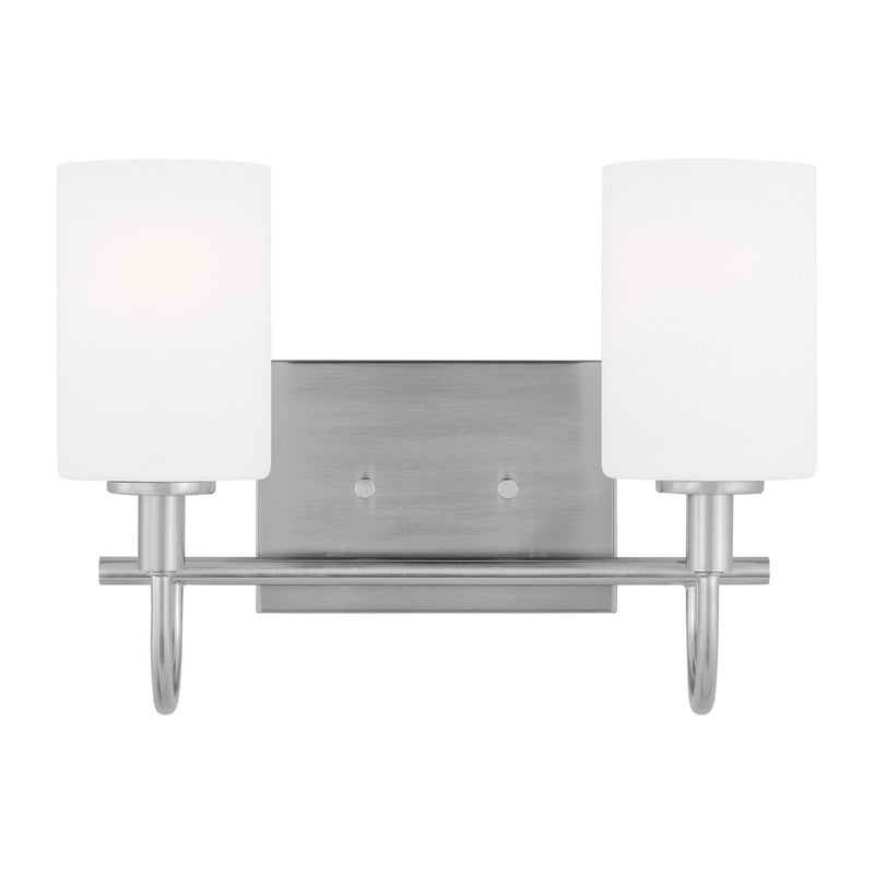 Visual Comfort Studio 4457102-962 Oak Moore Two Light Bath Vanity, Brushed Nickel Main Image.jpg