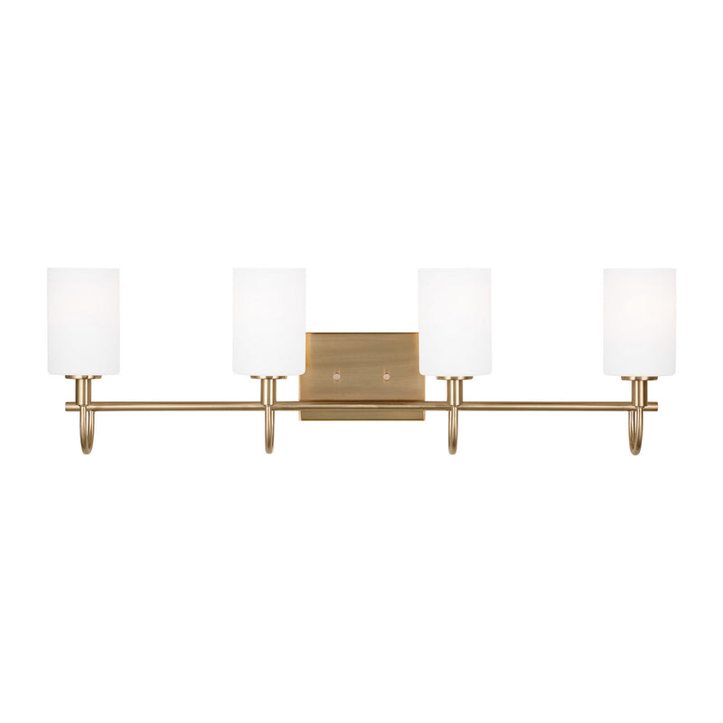 Visual Comfort Studio 4457104-848 Oak Moore Four Light Bath Vanity, Satin Brass Main Image.jpg