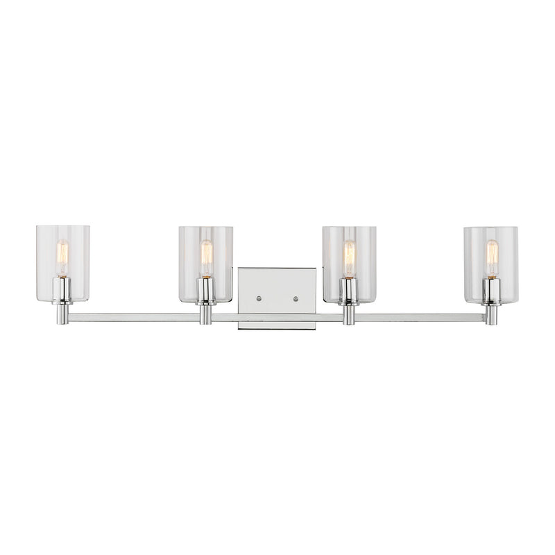 Visual Comfort Studio 4464204-05 Fullton Four Light Bath Vanity, Chrome Main Image.jpg