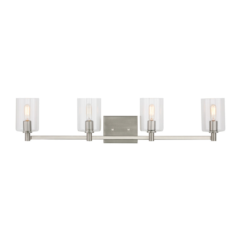 Visual Comfort Studio 4464204-962 Fullton Four Light Bath Vanity, Brushed Nickel Main Image.jpg