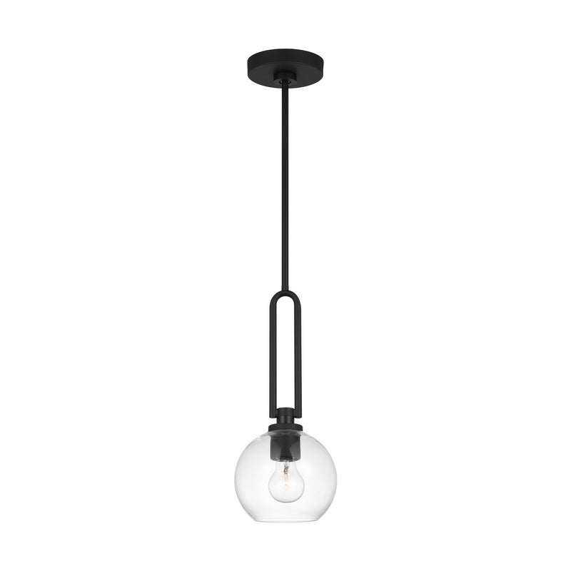 Visual Comfort Studio 6155701-112 Codyn One Light Pendant, Midnight Black Alternate Image.jpg