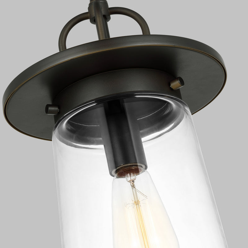 Generation Lighting 6208901-71 Tybee One Light Outdoor Pendant, Antique Bronze Alternate Image.jpg