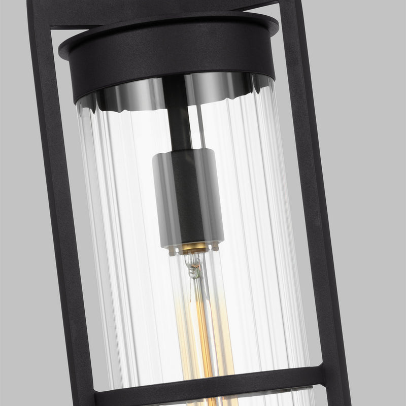 Visual Comfort Studio 6226701-12 Alcona One Light Outdoor Pendant, Black Alternate Image.jpg