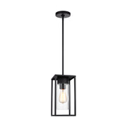 Visual Comfort Studio 6231101-12 Vado One Light Outdoor Pendant, Black Main Image.jpg