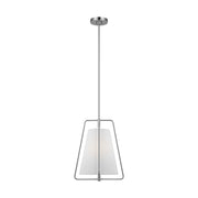 Visual Comfort Studio 6507401EN3-962 Allis LED Pendant, Brushed Nickel Main Image.jpg