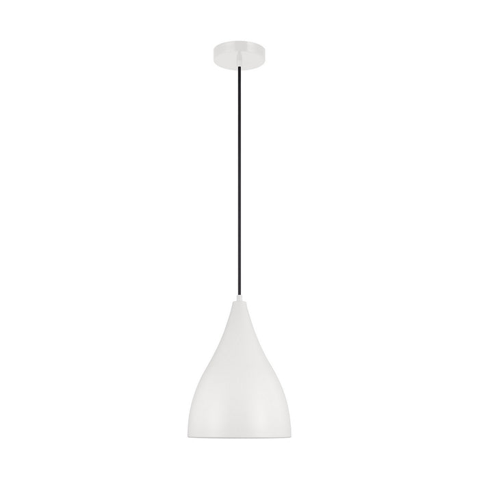 Visual Comfort Studio 6545301EN3-115 Oden LED Pendant, Matte White Main Image.jpg