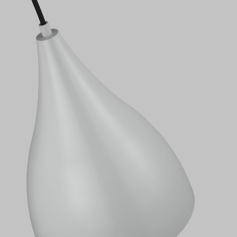 Visual Comfort Studio 6545301EN3-118 Oden LED Pendant, Matte Grey Alternate Image.jpg