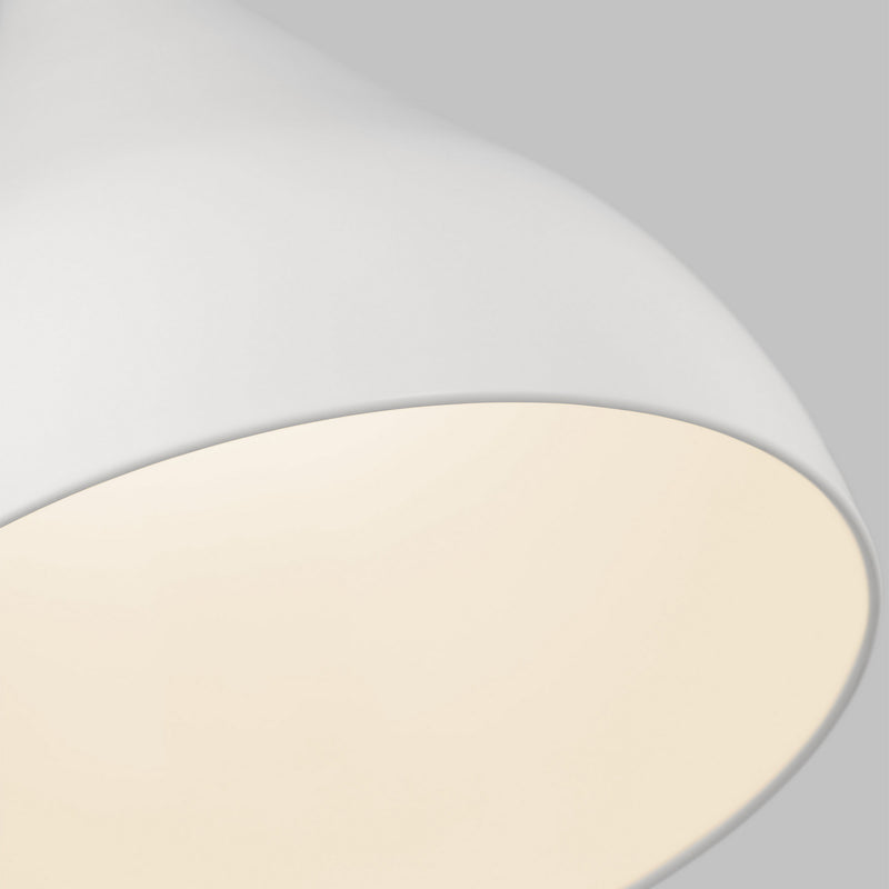 Visual Comfort Studio 6645301-115 Oden One Light Pendant, Matte White Alternate Image 3.jpg
