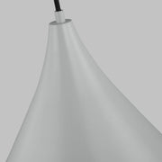 Visual Comfort Studio 6645301-118 Oden One Light Pendant, Matte Grey Alternate Image.jpg