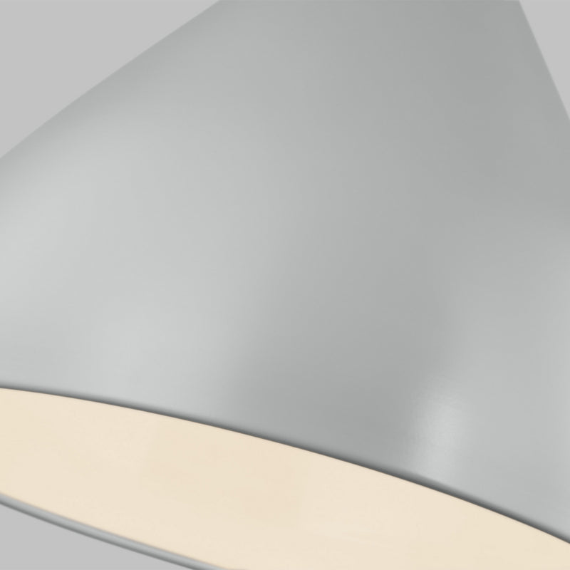Visual Comfort Studio 6645301-118 Oden One Light Pendant, Matte Grey Alternate Image 2.jpg