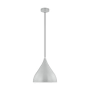 Visual Comfort Studio 6645301-118 Oden One Light Pendant, Matte Grey Main Image.jpg