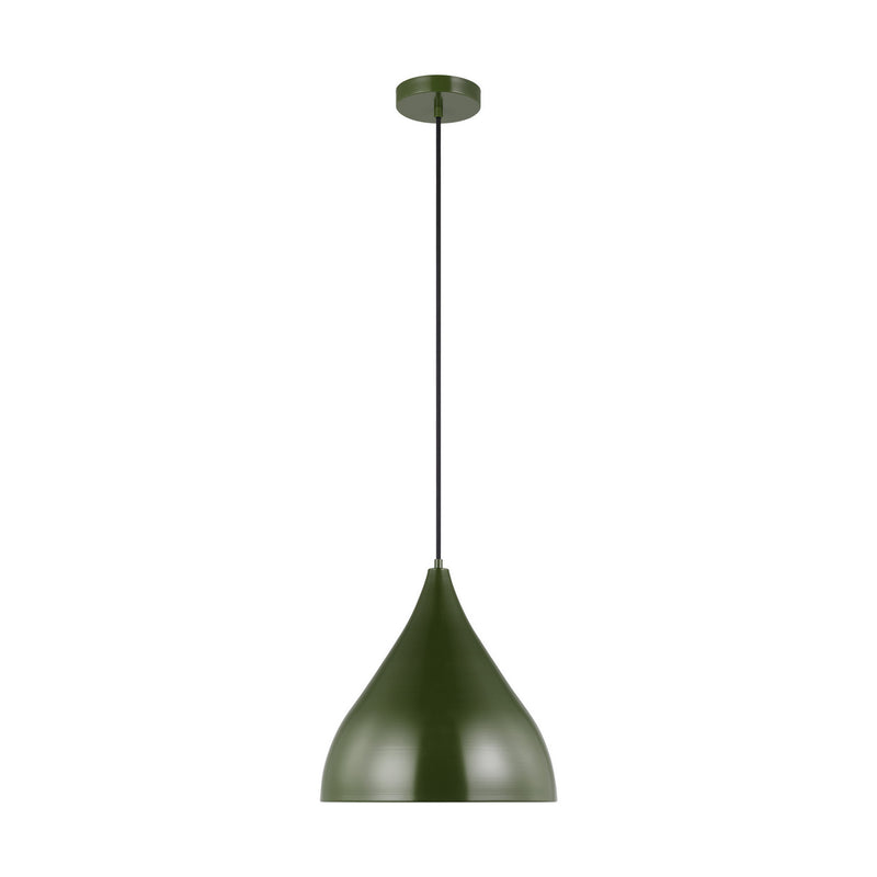 Visual Comfort Studio 6645301-145 Oden One Light Pendant, Olive Main Image.jpg
