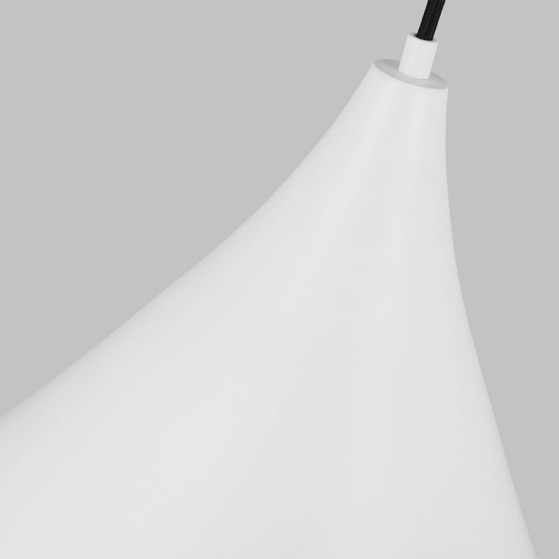 Visual Comfort Studio 6645301EN3-115 Oden LED Pendant, Matte White Alternate Image.jpg