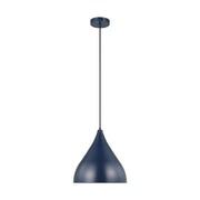 Visual Comfort Studio 6645301EN3-127 Oden LED Pendant, Navy Main Image.jpg