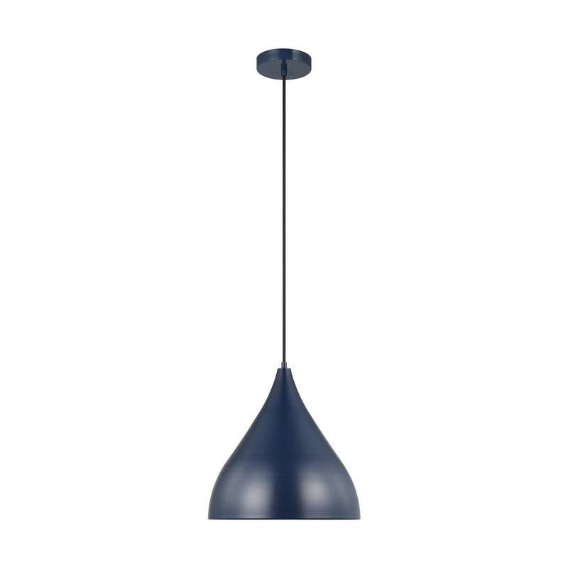 Visual Comfort Studio 6645301EN3-127 Oden LED Pendant, Navy Main Image.jpg