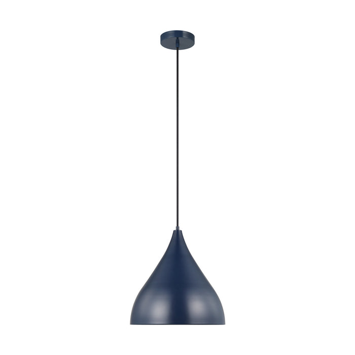 Visual Comfort Studio 6645301EN3-127 Oden LED Pendant, Navy Main Image.jpg