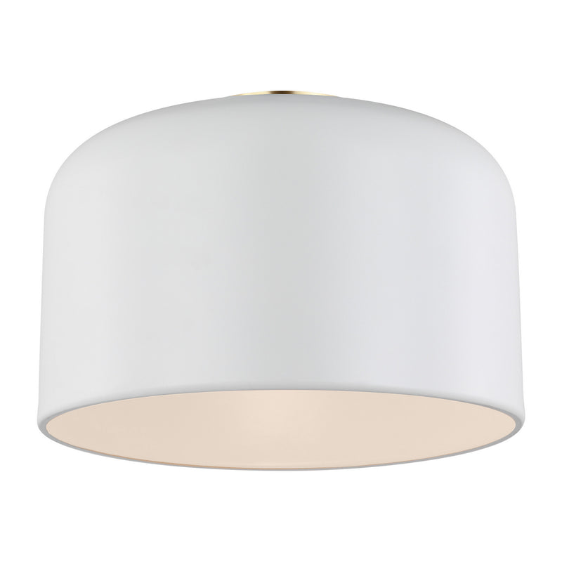 Visual Comfort Studio 7505401-115 Malone One Light Flush Mount, Matte White Alternate Image 2.jpg