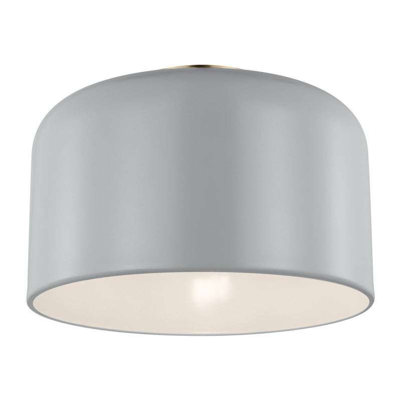 Visual Comfort Studio 7505401-118 Malone One Light Flush Mount, Matte Grey Alternate Image 2.jpg
