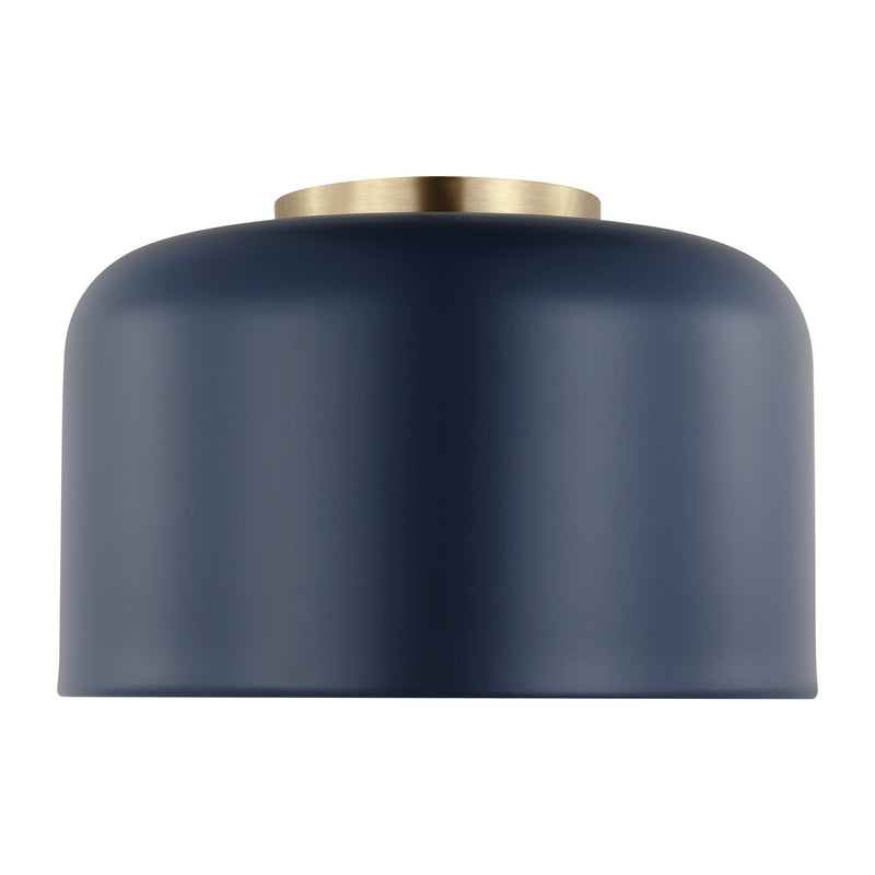 Visual Comfort Studio 7505401-127 Malone One Light Flush Mount, Navy Main Image.jpg