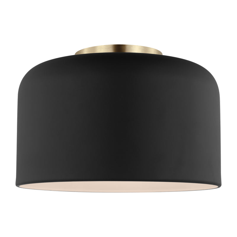 Visual Comfort Studio 7505401EN3-112 Malone LED Flush Mount, Midnight Black Alternate Image.jpg