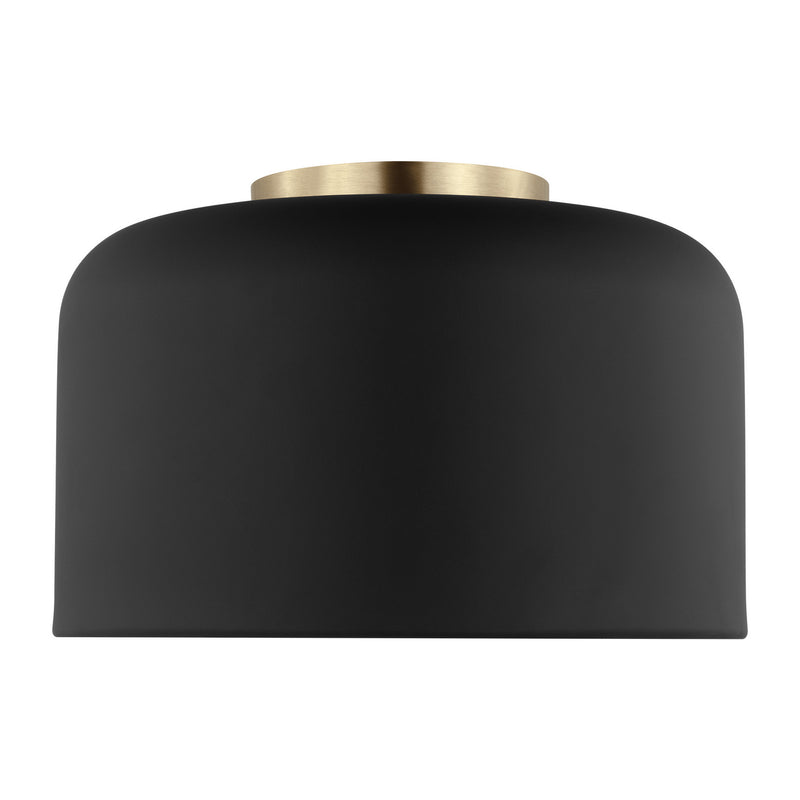 Visual Comfort Studio 7505401EN3-112 Malone LED Flush Mount, Midnight Black Main Image.jpg