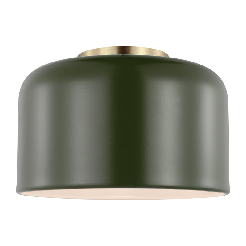 Visual Comfort Studio 7505401EN3-145 Malone LED Flush Mount, Olive Alternate Image.jpg