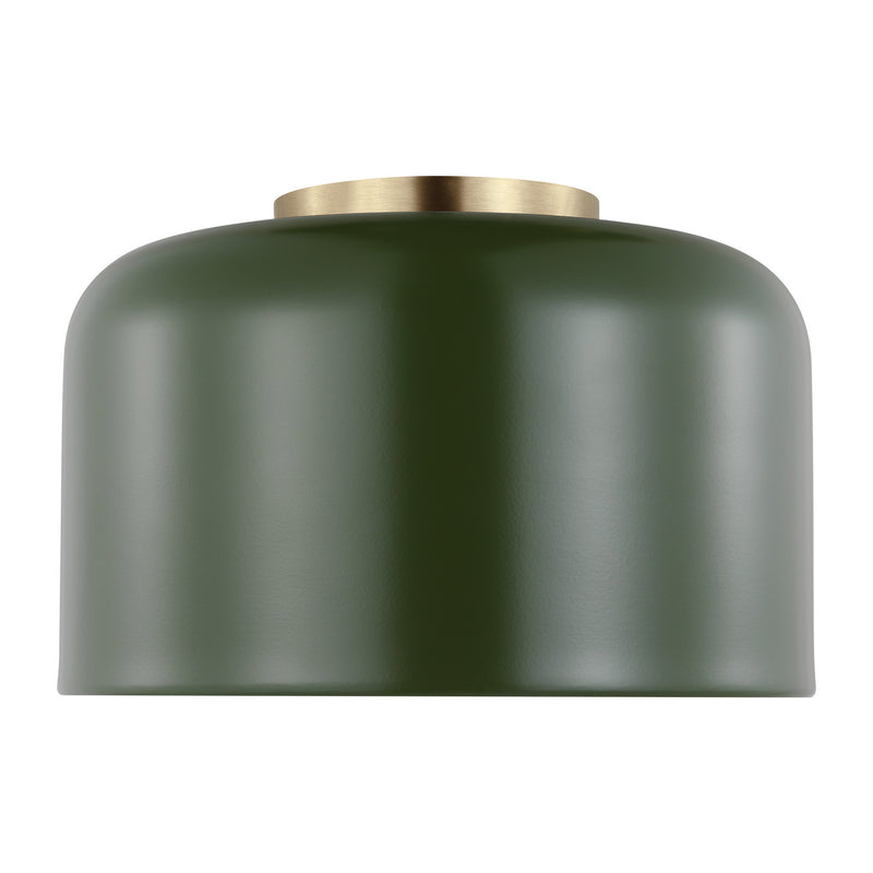Visual Comfort Studio 7505401EN3-145 Malone LED Flush Mount, Olive Main Image.jpg