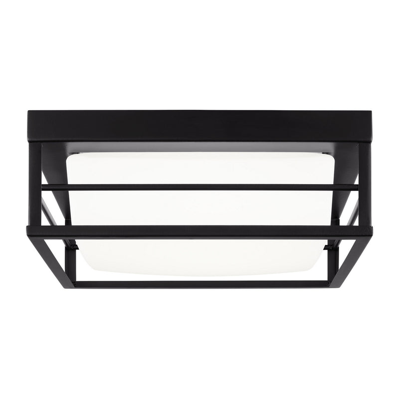 Visual Comfort Studio 7529693S-112 Dearborn LED Flush Mount, Midnight Black Main Image.jpg