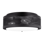 Visual Comfort Studio 7532003-112 Vander Three Light Flush Mount, Midnight Black Main Image.jpg