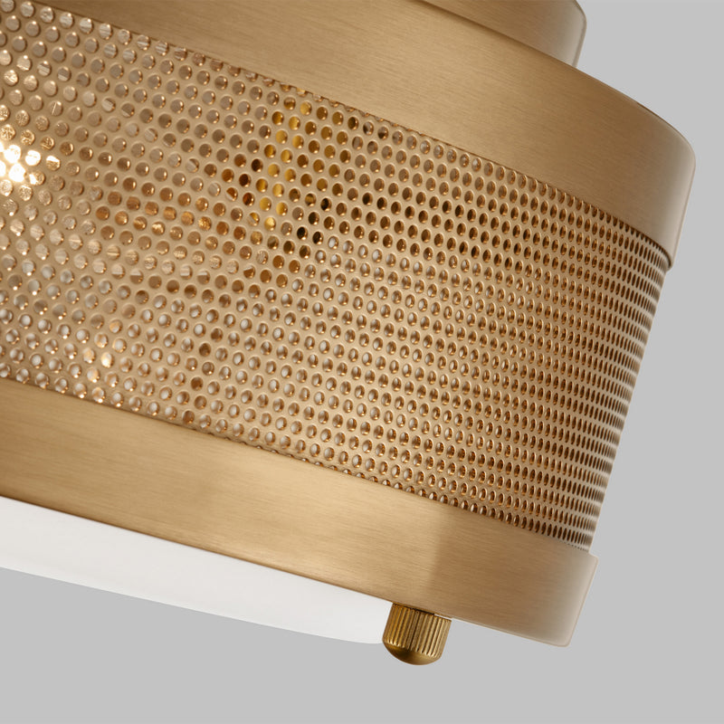 Visual Comfort Studio 7532003-848 Vander Three Light Flush Mount, Satin Brass Alternate Image 3.jpg