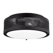 Visual Comfort Studio 7532003EN-112 Vander LED Flush Mount, Midnight Black Alternate Image.jpg