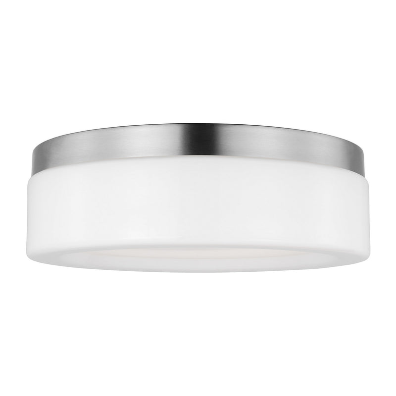Generation Lighting 7569093S-962 Rhett LED Flush Mount, Brushed Nickel Main Image.jpg