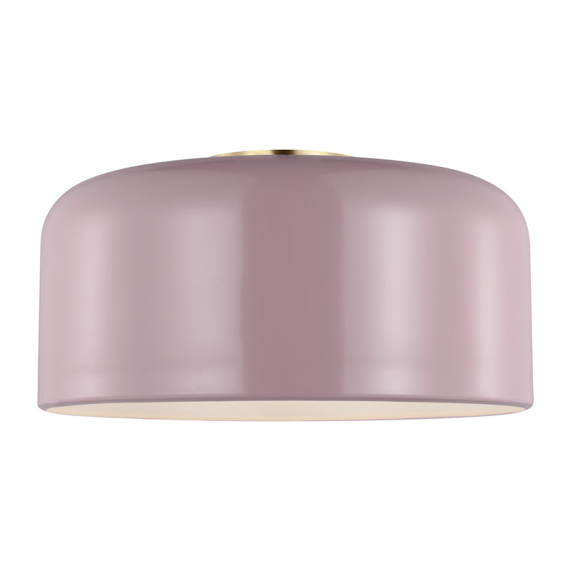 Visual Comfort Studio 7605401-136 Malone One Light Flush Mount, Rose Alternate Image.jpg