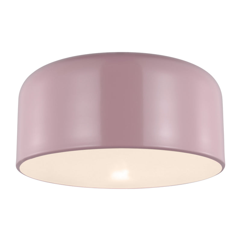 Visual Comfort Studio 7605401-136 Malone One Light Flush Mount, Rose Alternate Image 2.jpg