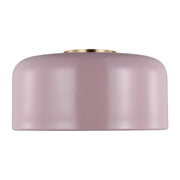 Visual Comfort Studio 7605401-136 Malone One Light Flush Mount, Rose Main Image.jpg