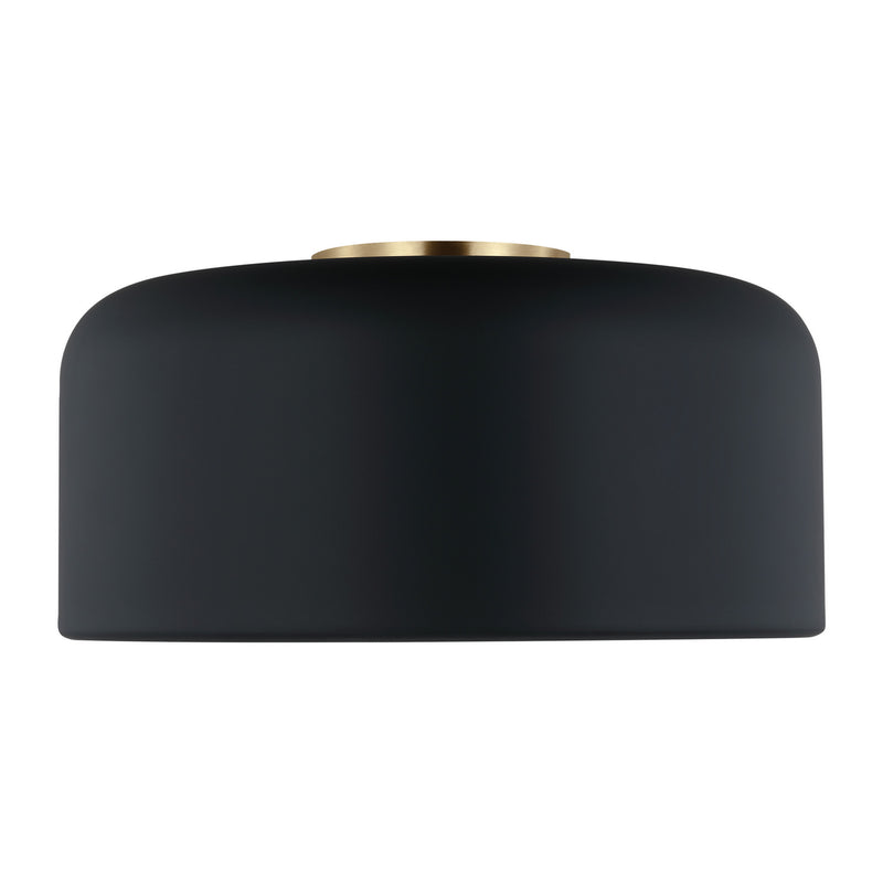 Visual Comfort Studio 7605401EN3-112 Malone LED Flush Mount, Midnight Black Main Image.jpg