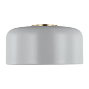 Visual Comfort Studio 7605401EN3-118 Malone LED Flush Mount, Matte Grey Main Image.jpg