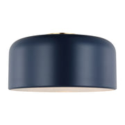 Visual Comfort Studio 7605401EN3-127 Malone LED Flush Mount, Navy Alternate Image.jpg