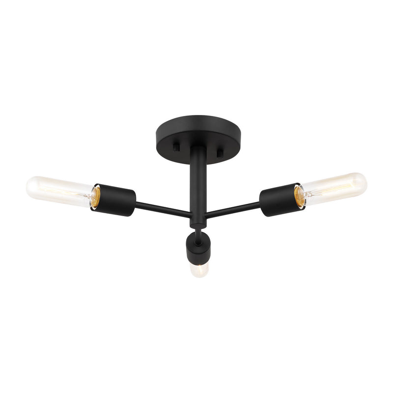 Visual Comfort Studio 7700503-112 Axis Three Light Semi-Flush Mount, Midnight Black Alternate Image.jpg