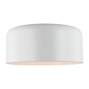 Visual Comfort Studio 7705401-115 Malone One Light Flush Mount, Matte White Alternate Image.jpg