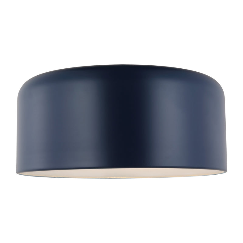 Visual Comfort Studio 7705401-127 Malone One Light Flush Mount, Navy Alternate Image.jpg
