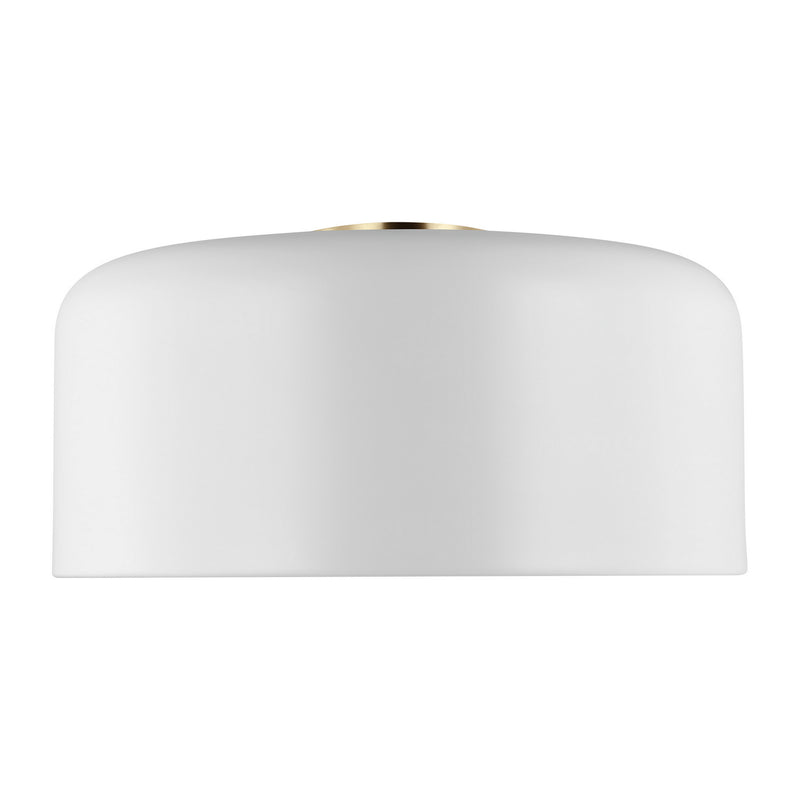 Visual Comfort Studio 7705401EN3-115 Malone LED Flush Mount, Matte White Main Image.jpg